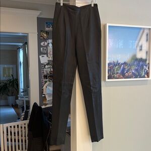 Vintage Valentino Boutique Women’s Black Leather Pants size 8